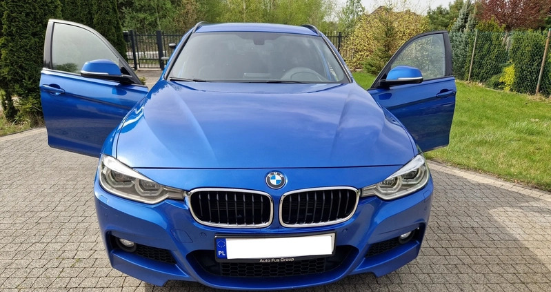 BMW Seria 3 cena 89913 przebieg: 118000, rok produkcji 2019 z Łódź małe 407